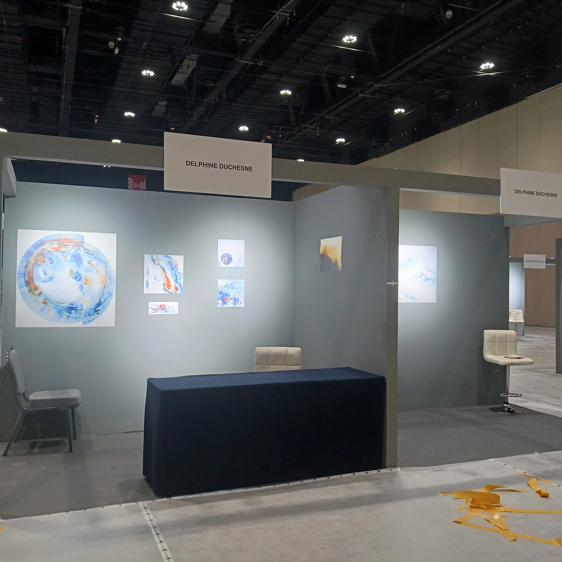 Stand delphine duchesne - Salon Maïssane design Abu Dhabi