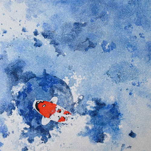 LES mémoires de l'eauCarpe koï