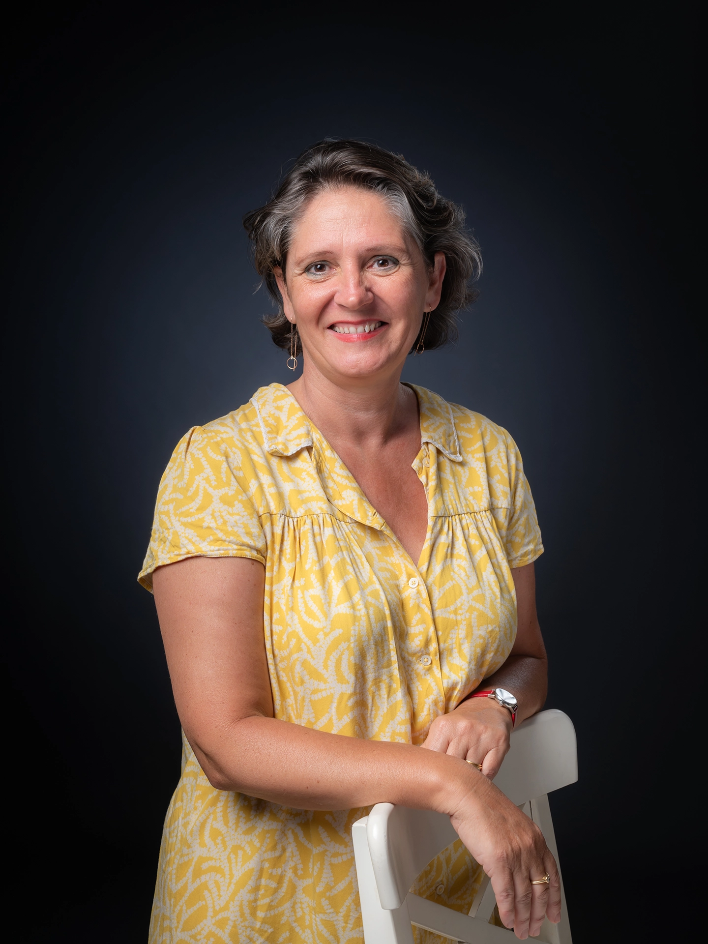 PORTRAIT DELPHINE duchesne, delpheis artiste peintre