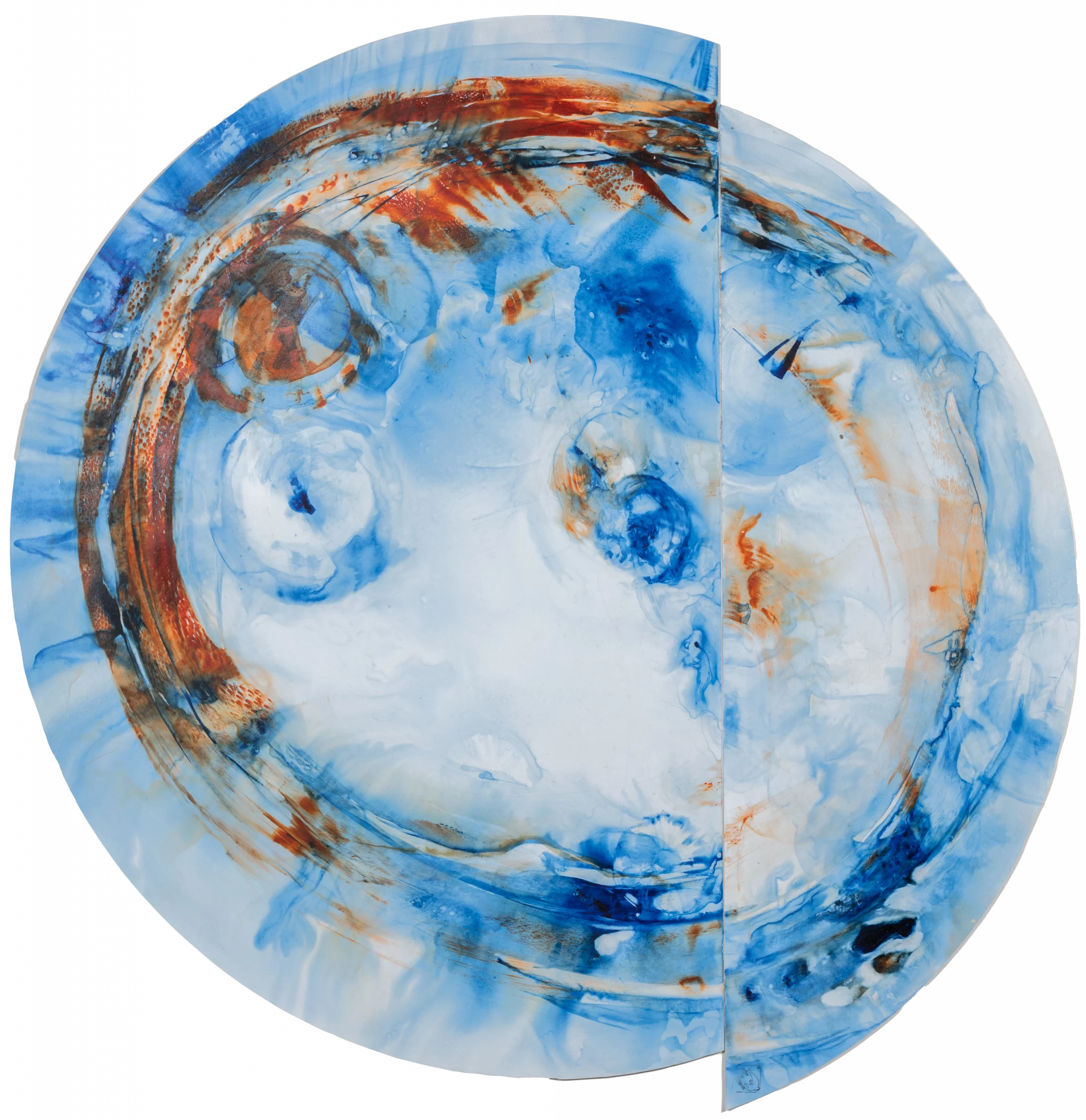 A LA CROISEE DES CHEMINS Série bleue Rond