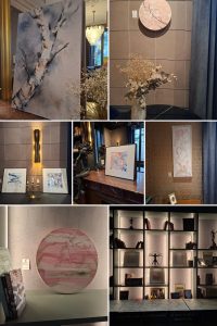 Sélection des oeuvres exposees par Delpheis